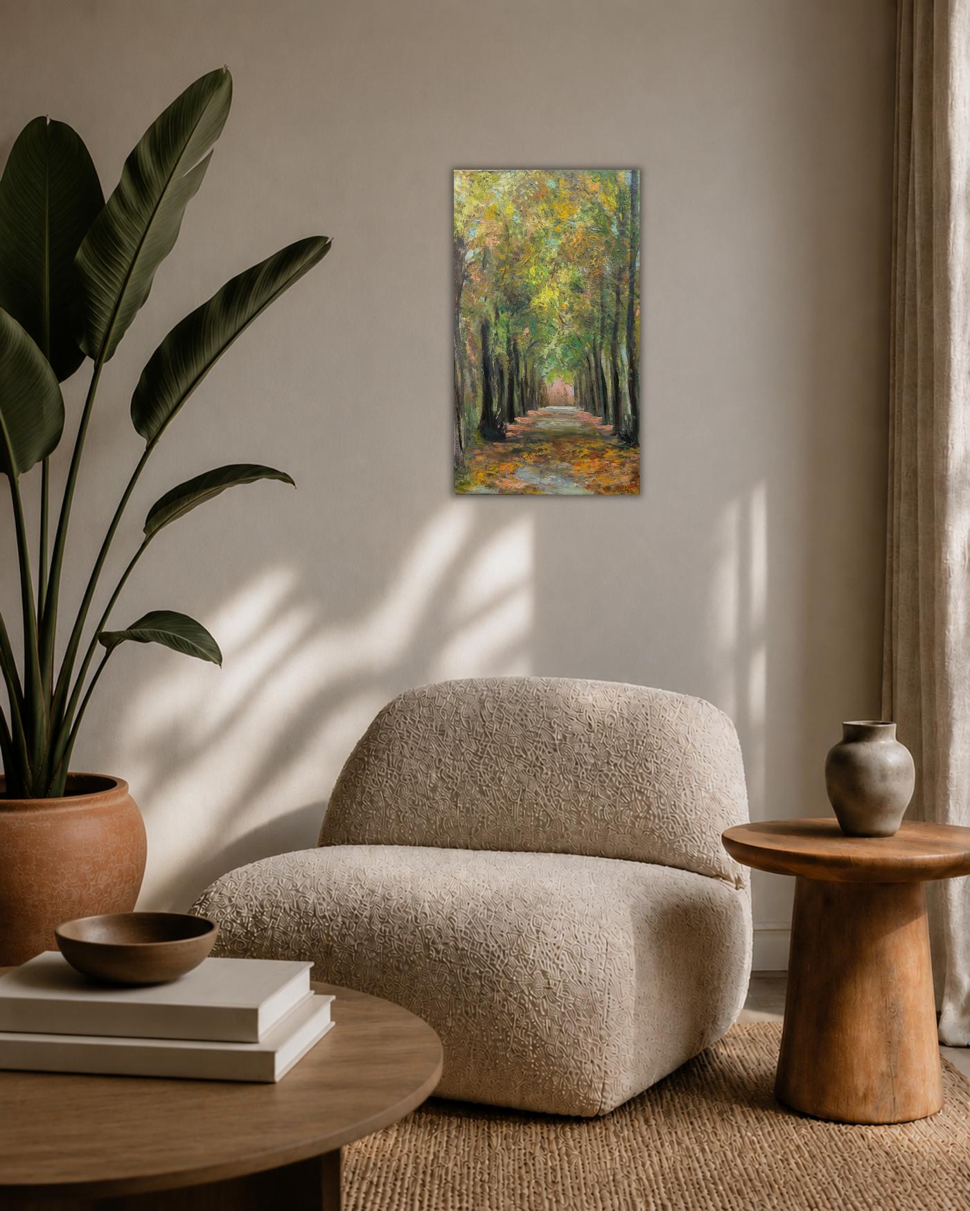 Avenue near Schloss Rheydt — shown in a living room setting