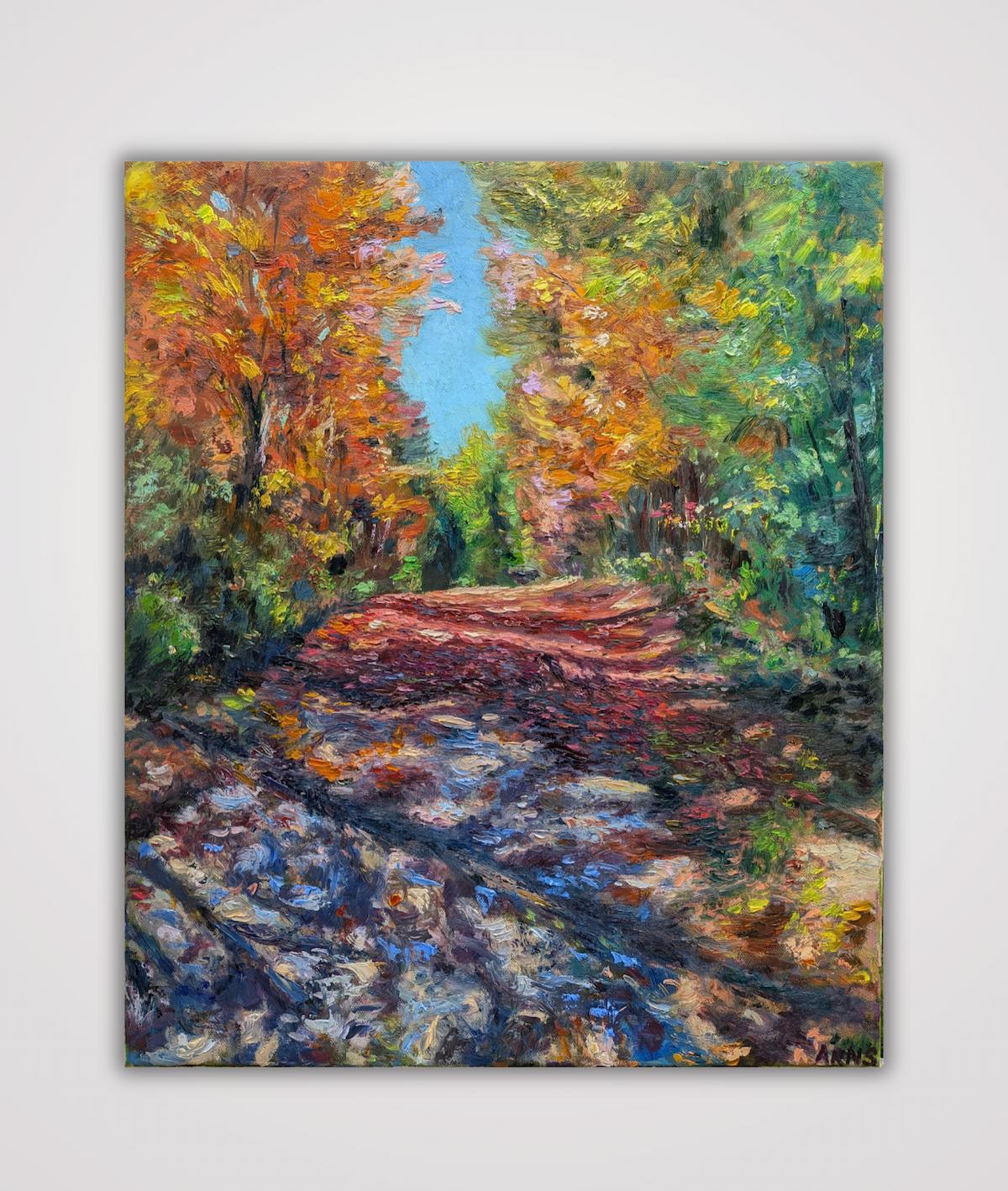 Forest Path in Ontario, Canada — full view