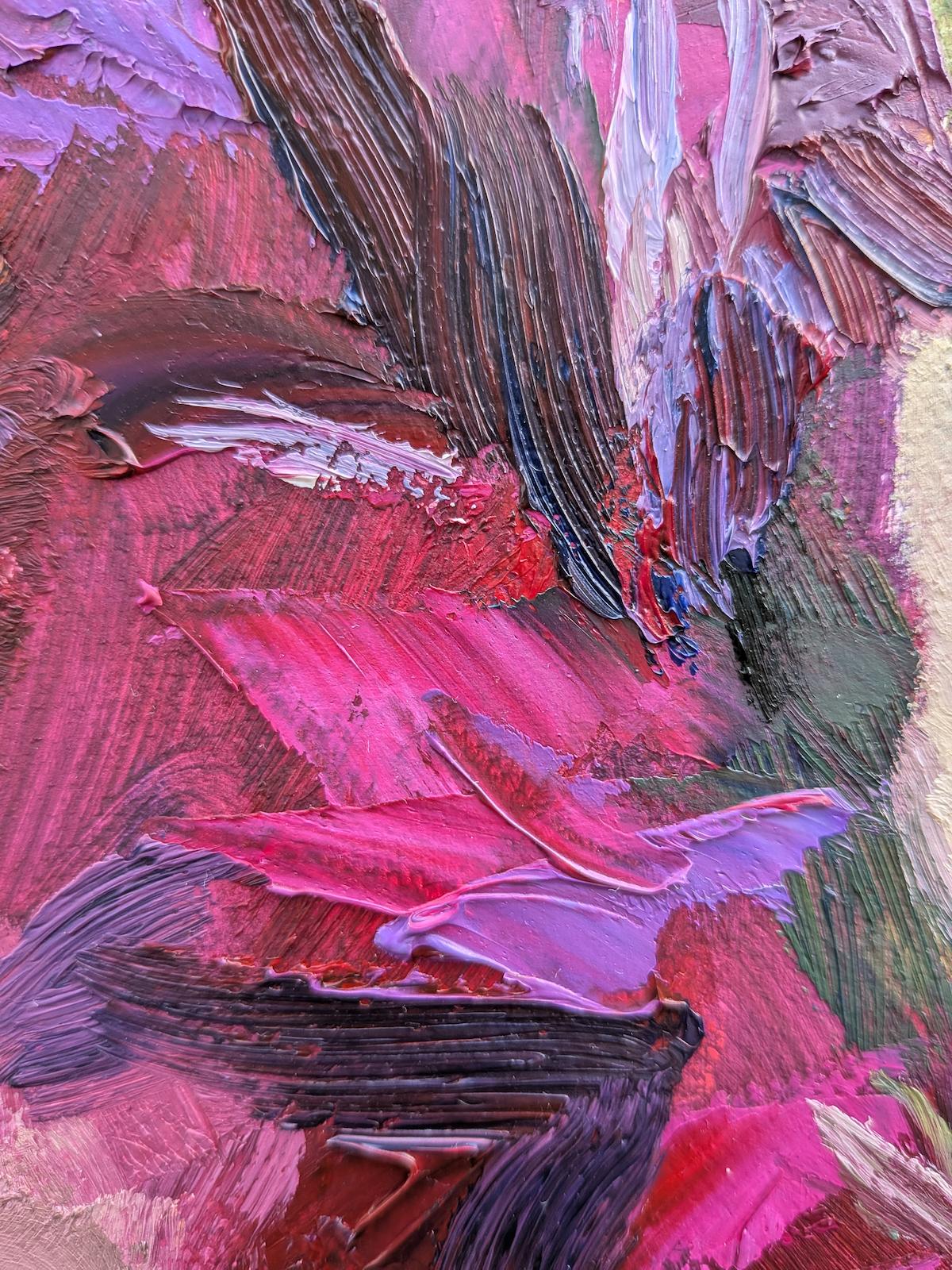 Gladiolas — detail view