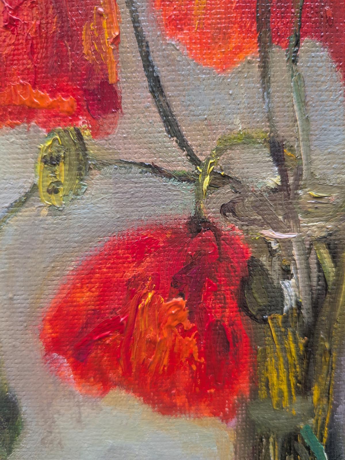 Poppies in Glass — Detailansicht