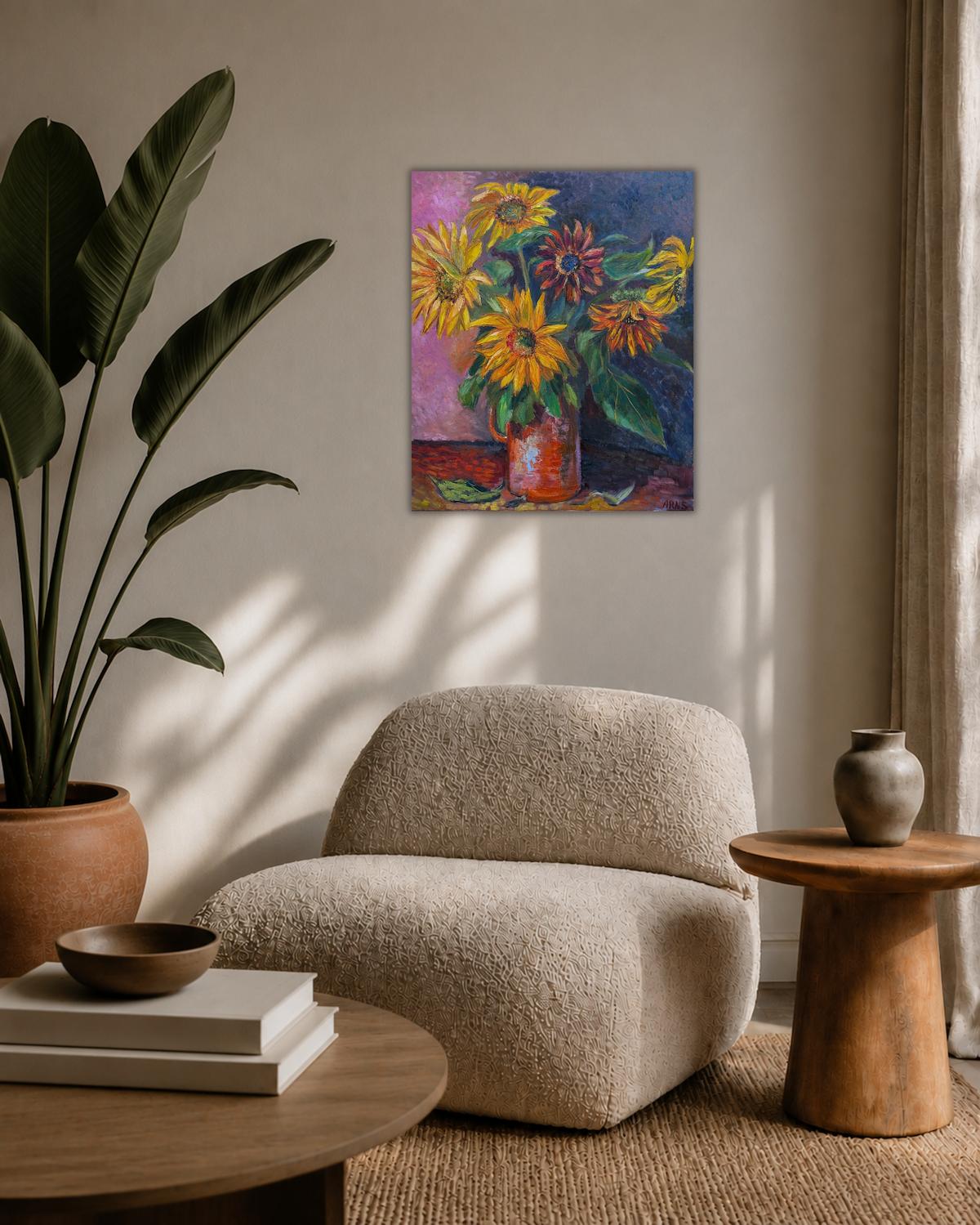Sunflowers — im Wohnraum