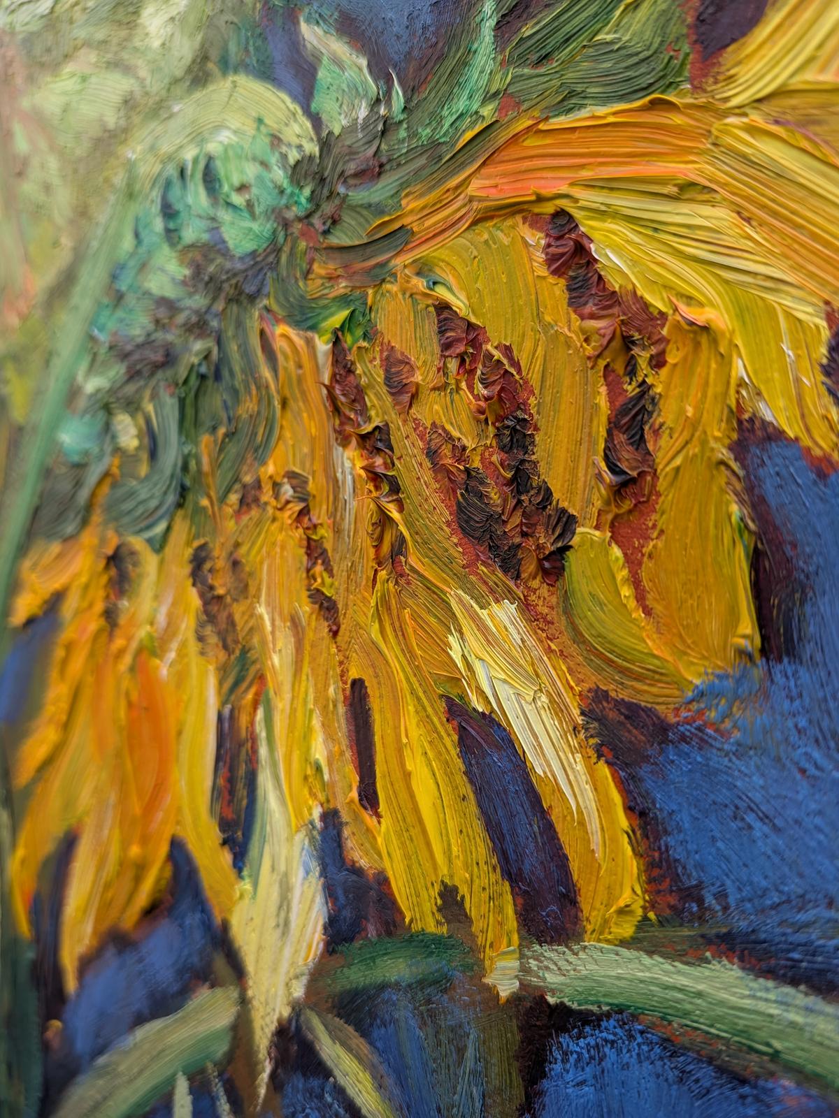The Last Sunflowers — Detailansicht im Winkel